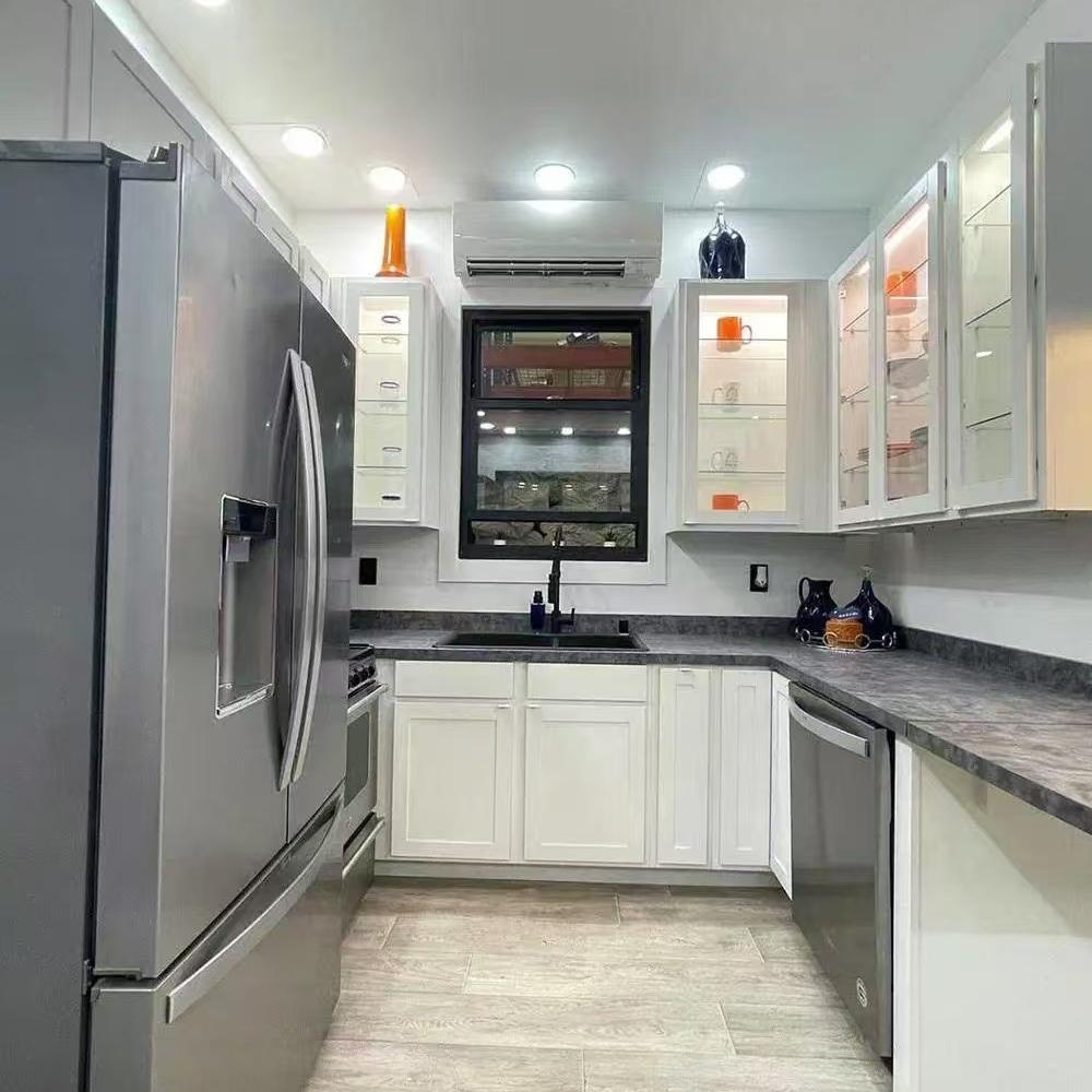 Double wing expansion house interior display
