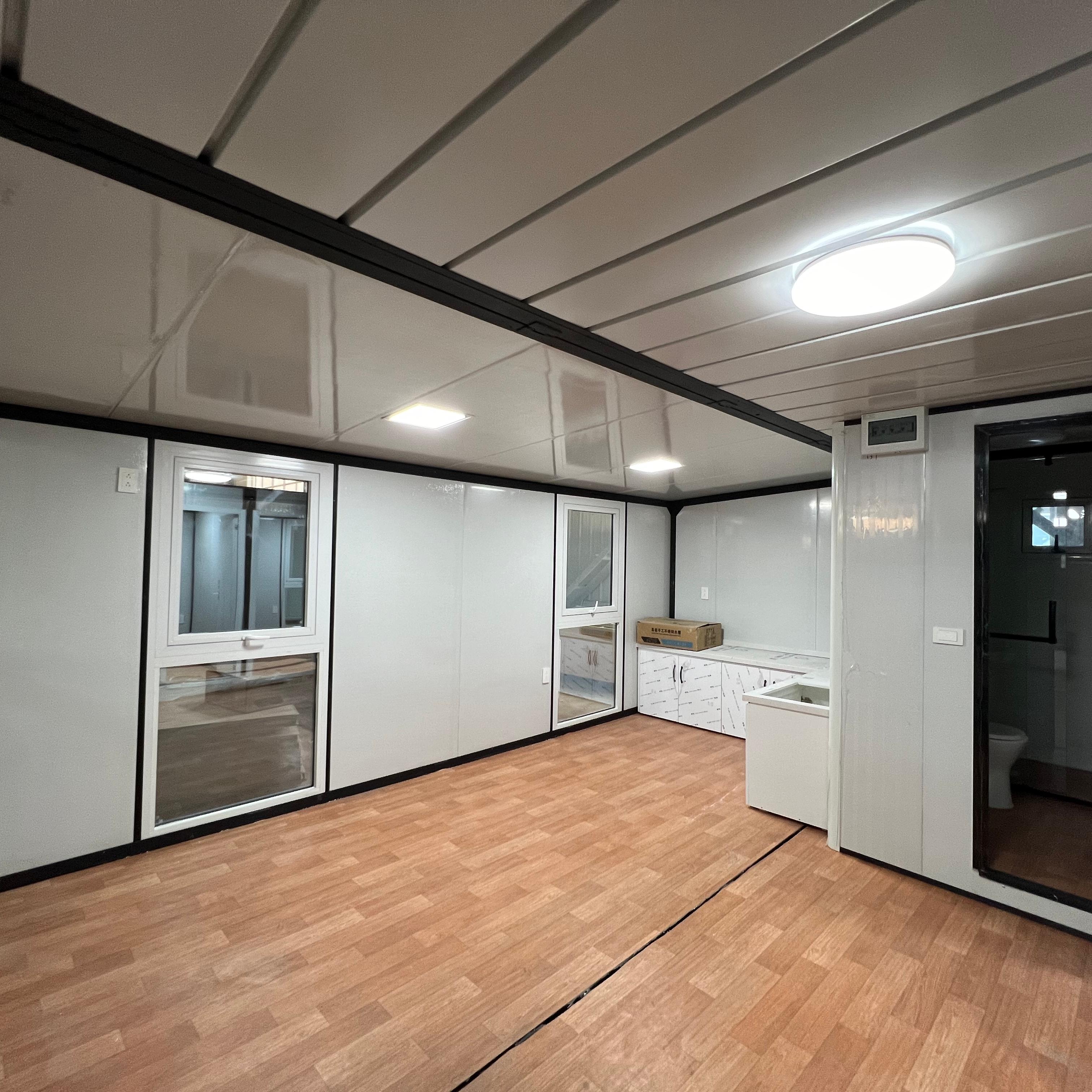 Folding Container house interior display
